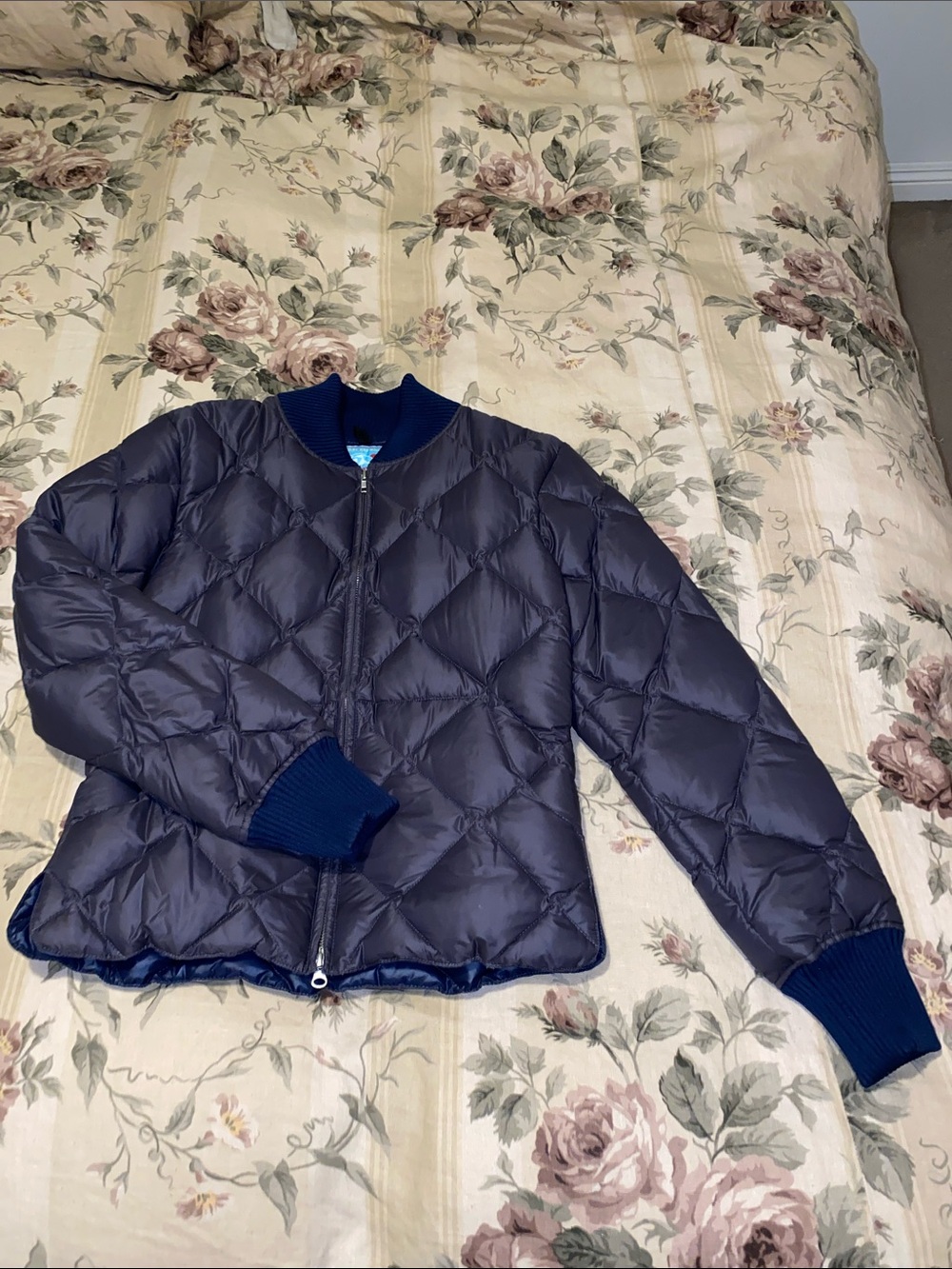 Imogene + Willie x Crescent Down Works Quilted Bomber, Size XS - Picture 7 of 13